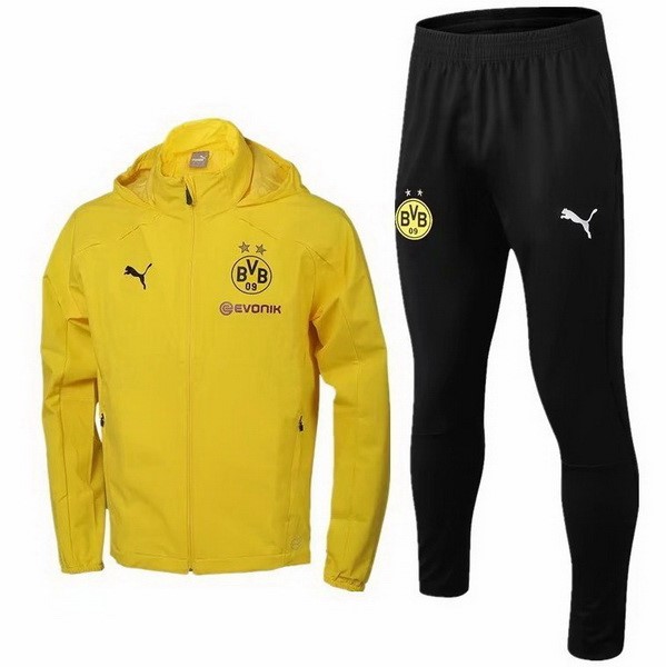 Rompevientos Borussia Dortmund 2018-19 Negro Amarillo